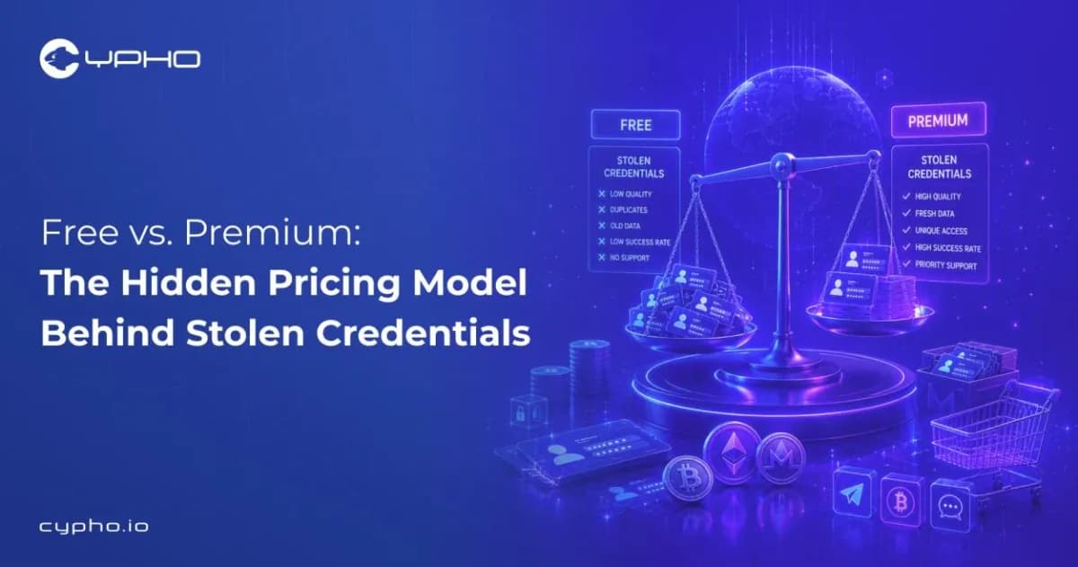 Free vs. Premium: The Hidden Pricing Model Behind Stolen Credentials