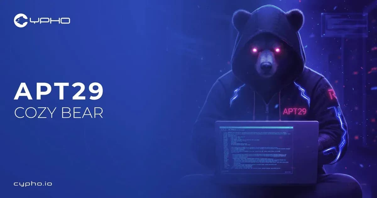 APT29 – Cozy Bear: Russia's Ghost in Every Network