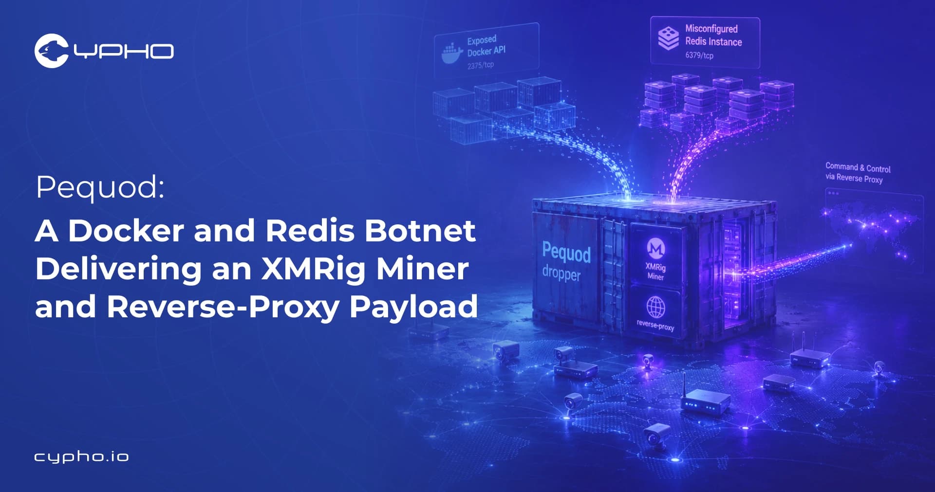 Pequod: A Docker and Redis Botnet Delivering an XMRig Miner and Reverse-Proxy Payload