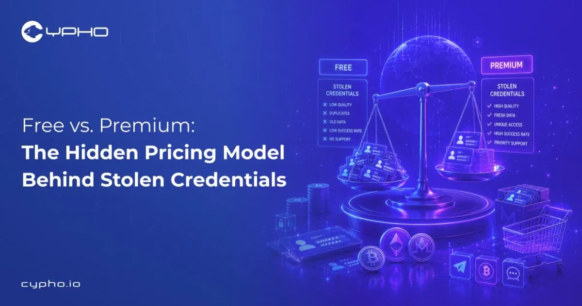 Free vs. Premium: The Hidden Pricing Model Behind Stolen Credentials