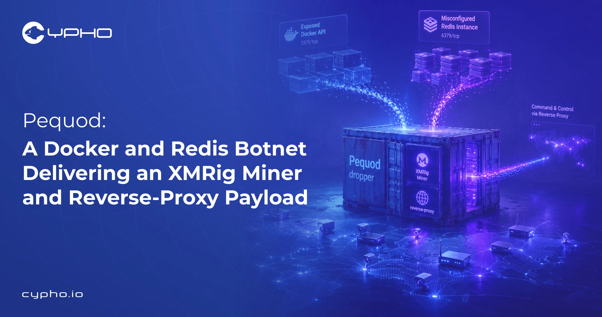 Pequod: A Docker and Redis Botnet Delivering an XMRig Miner and Reverse-Proxy Payload